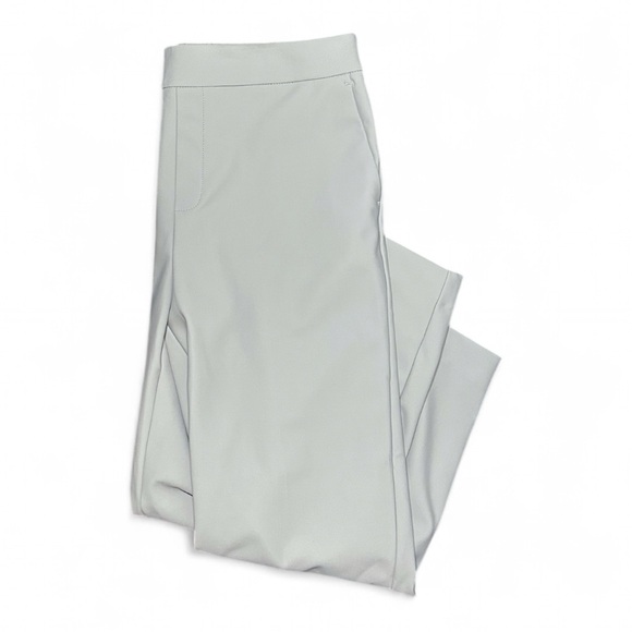 Cazza Zacks Pull-On Light Grey Casual Pants Trousers Size 4 - Picture 2 of 7